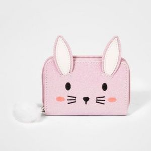 Girls' Bunny Zip Wallet - Cat & Jack™ Pink